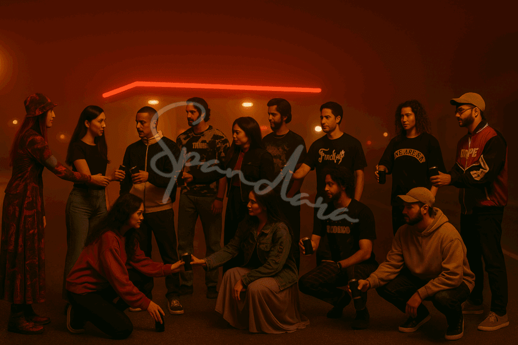 car challenge night street style vibe cocacola rebrand 2025 commercial