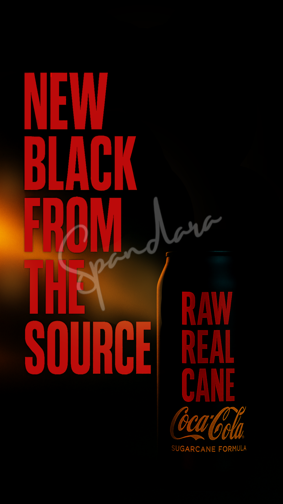 New black from the source raw real cane
